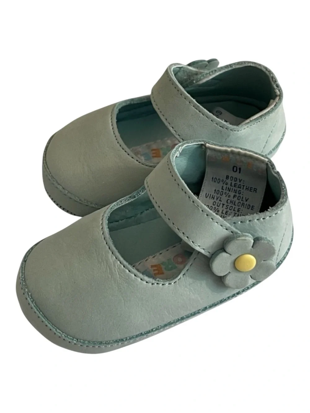 Vintage 90s Y2K Gymboree Leather Baby Shoes